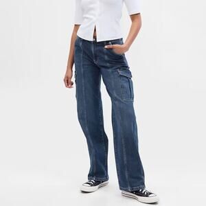 GAP Mid Rise ’90s Loose Cargo Jeans - Size 26